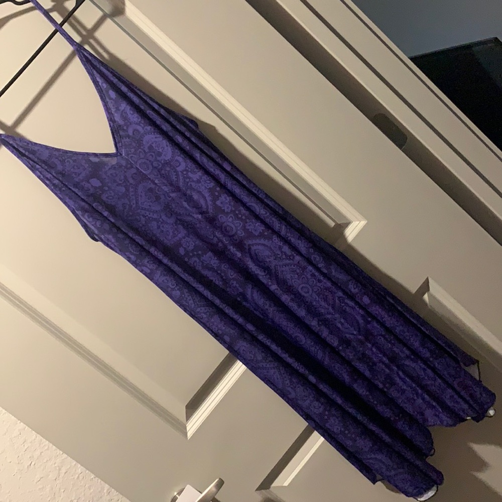 Purple dress